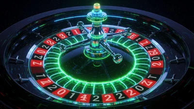 Sci-Fi-Roulette mit holografischem Rad als featured Titel bei Roby Casino Live Casino